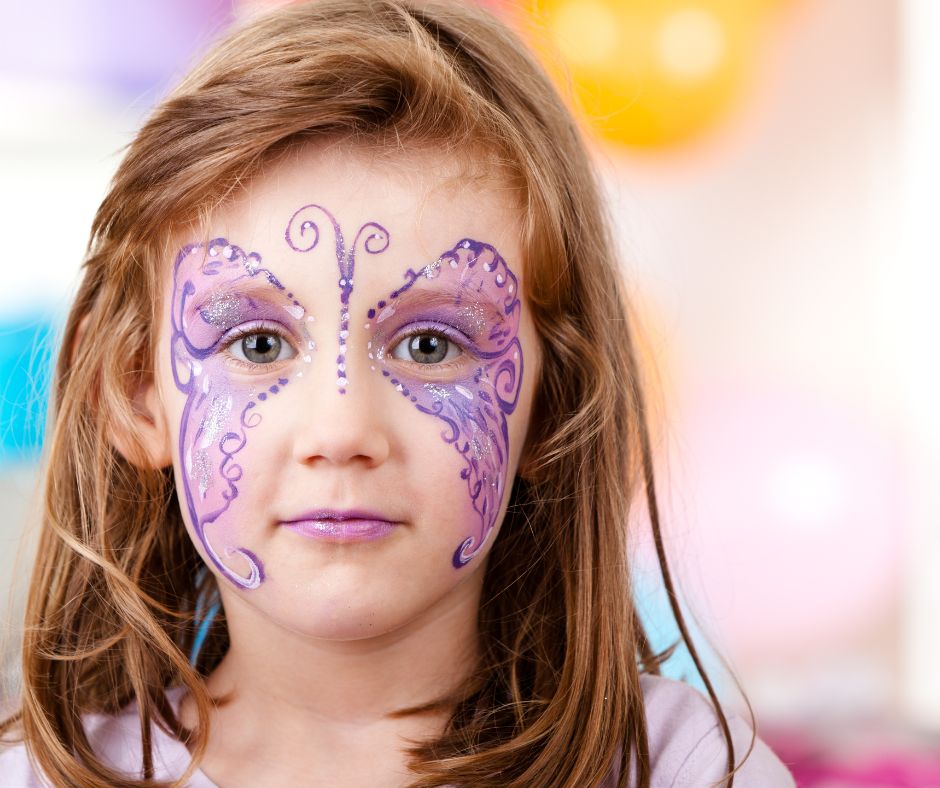 Facepainting na dětské akci